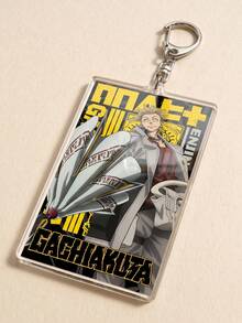 1/5 chiếc móc khóa acrylic nhân vật anime GACHIAKUTA, Zanka Nijiku/Rudo/Enjin/Riyo/Jabber kèm chữ Nhật, phụ kiện treo túi dễ thương - Nhiều màu - Xem 8