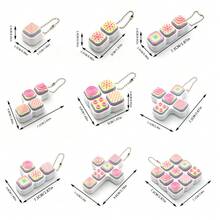 Minimalist 4-Key Linear Layout Keyboard Pendant, Simulated Mechanical Keycap Feel, Crisp Rebound Pressing Stress Relief Fidget Toy - Multicolor - View 9