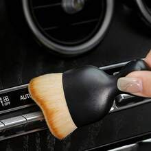 Anti-Scratch Soft Bristle Wheel Cleaning Brush, Deep Detail Rim Brush For Car Truck Motorcycle Hard-To-Reach Area Car Care - Multiple Styles - View 9