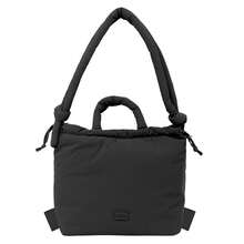 | Moos Capsula Padded School Backpack Convertible Bag Type With Padded Handles, Drawstring And Magnet Closure - Black - View 2