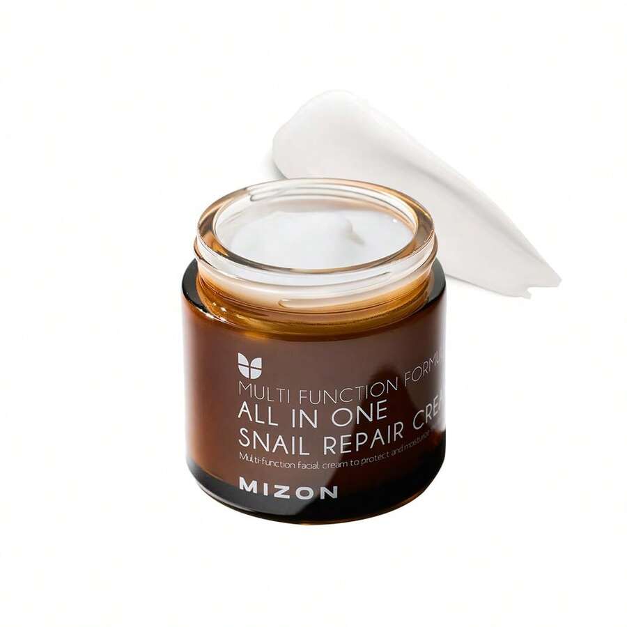 Mizon Snail Repair Cream 75ml - Nourishing Moisturizer, Hydrating Face Cream, Skin Conditioning Care, Smooth Complexion Care, Korean Skincare - Snail Repair Cream 75ml - View 1