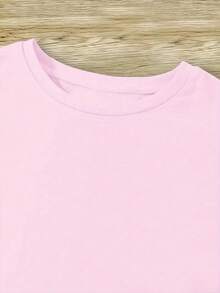 Pure Cotton T-Shirt For Boys With Video Game Controller Design - 粉紅色 - 查看 4