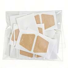 120pcs Tea Tree Oil Nail Patches For Brittle Yellow Thickened Discolored Broken Toenails, Invisible Wearable With Shoes, Skin-Friendly Long-Lasting Adhesive, Daily Foot Protection, Strong Nails - Apricot - View 4