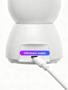 WJG Baby Monitor, 1290P HD Video Baby Monitor With Camera And Audio, 2.4GHz Camera With Night Vision, Baby And Pet Motion Detection, Cloud Storage - White - View 10