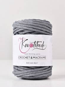 1 Solid Color Cotton Weaving Thread, 4mm And 50m Soft Crochet Hooks, Suitable For DIY Plant Hangers, Bags, And Home Decoration - Multicolor - View 26