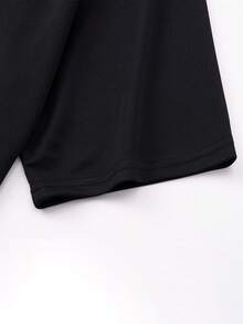 Donde ruge la marea, se encuentra la tierra de lo salvaje - camiseta casual para hombre con estampado de doble cara, cómoda y sencilla - una opción para el uso diario. - Negro - Ver 3