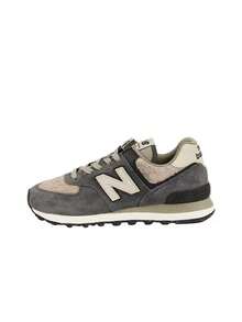 New Balance NB 574 Retro Versatile Low-Top Running Shoes Women's Grey - Grey - View 10