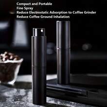 2pcs/Set 10ML Coffee Bean Spray Bottle, Concentrated Coffee Spray Bottle, Portable Small Refillable Sprayer, Used To Reduce Coffee Powder Static, Ideal Gift For Coffee Lovers - Multicolor - View 6