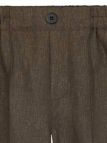 Young Boy Solid Color Vest, Tie And Pants Fashion Set Suitable For Daily Wear, Performance, Banquet, Holiday And Other Occasions - Coffee Brown - View 11