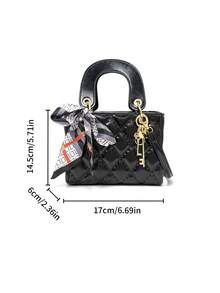 Dedoo Women's Floral Evening Handbag, Suitable For Girls, Women, Brides, Bridesmaids, Weddings, Parties, Proms, Nightclubs, Dates, Valentine's Day, Gifts (Includes Gift Bag) - Black - View 8