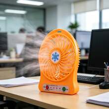 Mini ventilador portátil de escritorio fan plátano regalo pequeño ventilador - A - Ver 2