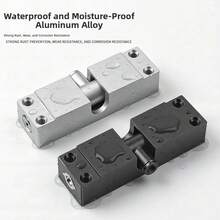 Automatic Door Closer, Rebound Door Closer, Anti-Collision Device, Wooden Door Buffer, Simple Home Silent Door Closer - A - View 5