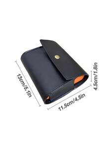 1-7 Day Pill Box With Leather Storage Case, 4-Times Daily Medication Reminder, Convenient For Travel And Daily Use - Leather Pill Box - View 15