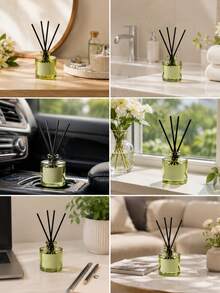 50ml Decorative Reed Diffuser Set, Aromatherapy Essential Oil Diffuser Set With Diffuser, Long-Lasting Home Fragrance And Aromatherapy Essential Oil Air Freshener, Blending Fragrance, Candle, Body Spray Fragrance Concepts, Suitable For Bedroom, Bathroom, Living Room, Office, Yoga, Meditation, Relaxation And Sleep Aid, Ideal For Aromatherapy, Home Decor, Ramadan Decor, Back To School Gift, Birthday, Mother's Day And Housewarming Aromatherapy Gift. - Multi Scents - View 8