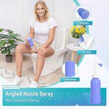 Postpartum Recovery Essential Kit, Women's Delivery And Postpartum Care Set, Includes Peri Bottle, Cooling Spray, Disposable Underwear, Postpartum Pads, Cold/Hot Compress Packs And Cooling Pads, Ideal Gift For Mother's Day - Multicolor - View 7