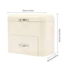 Bread Boxes Bread Storage Box Bread Fresh Keeper Organizer - View 12