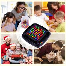 120 PCS Rainbow Ball Matching Toys Board Game Interaction Puzzle Toy - Multicolor - View 4