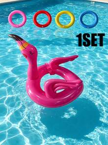 Portable Inflatable Basketball Hoop Set, Suitable For Pool Parties, Inflatable Water Basketball Hoop With Ball, Swimming Pool Accessories, Suitable For Adult Family Entertainment, Outdoor Leisure, Summer Parties, Beach, Lake, Water Games, Beach Essential - Multiple Styles - View 14