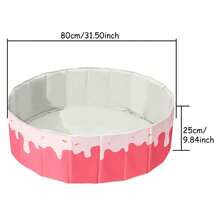 1pc Children Ball Pit, Baby Toy House Ball Pit Game For Boys & Girls, With Easy Storage Function (Balls Not Included) - Multicolor - View 23