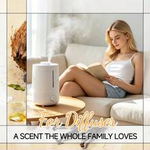Hllozzi 30ml Coconut Vanilla Oil Series Centers On A Sweet, Gourmand Fragrance, Featuring Vibrant Top, Elegant And Refined Middle, A Lingering Base. Suitable For Diffusers, Humidifiers, Scented Candles, And DIY, It Makes An Ideal Gift For Friends And Family - Coconut Vanilla - View 5