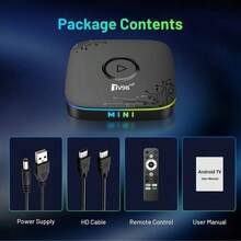 Android 14 Smart TV Box,Real Androidtv Smart TV Set Top Box, With 4K RK3518 Quad Core, Dual WiFi 6 Bluetooth 5 Voice Remote, 2GB Memory And 16GB Flash, Streaming Device, Modern Accessory, Highperformance Device - Multicolor - View 8