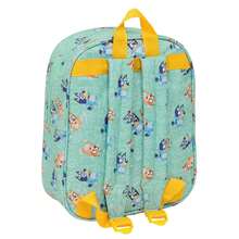 Safta Mochila Guardería 3D Bluey para Niños y Niñas 22x27x10 Cm (5,9 Litros) - Mochila Infantil Talla Única con Compartimento Principal con Cremallera y Asa Superior, Ideal Escuela y Regalo - Guardería - Ver 3