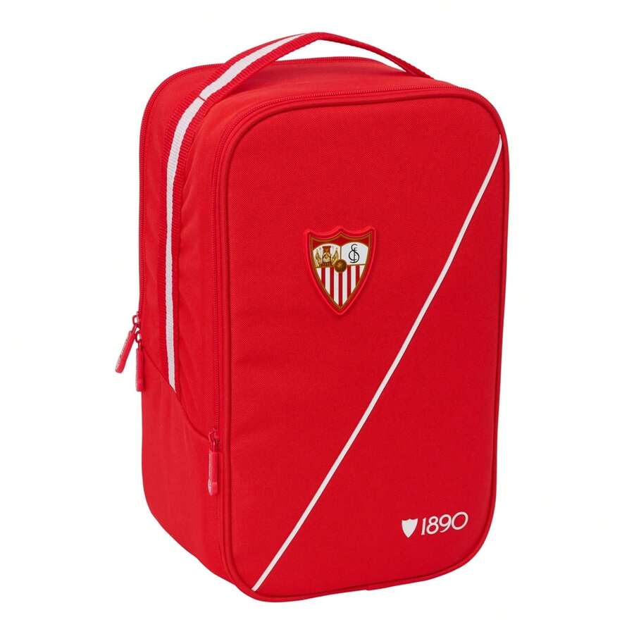 Sevilla FC 塞維利亞足球俱樂部防水運動鞋包,帶拉鍊隔層和側提手 - 選項 3 - 查看 1
