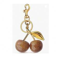 1pc Y2K Academy Style Cherry Zinc Alloy Keychain, Best Friend Design, Back To School Backpack Charm - Multicolor - View 7