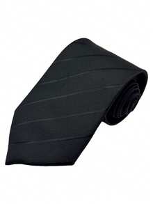 1PC Fashion Business Formal Versatile Elegant Tie, Suitable For Business Workplace, Party, Interview, Commute, Wedding - Black - View 13