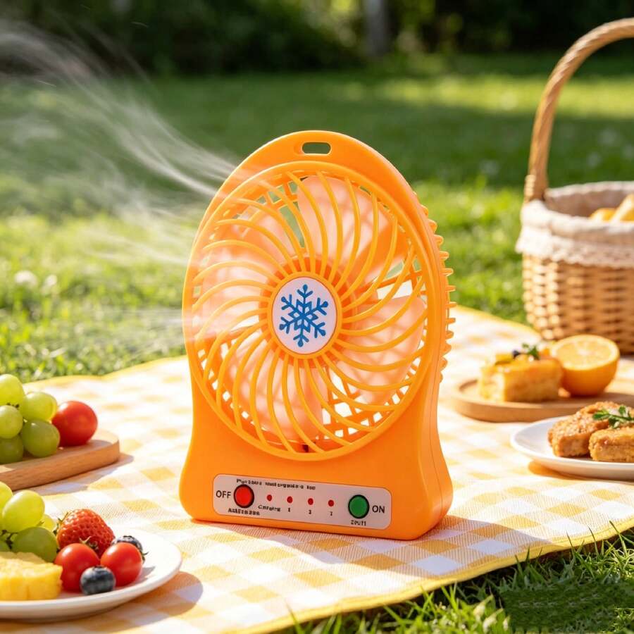 Mini ventilador portátil de escritorio fan plátano regalo pequeño ventilador - A - Ver 1
