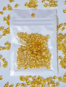 30/100/200/500/1000pcs/Set Mini Gold Side Clasp Buckles, Used For Handmade DIY Jewelry Wire End Fixing - Gold Side Buckle - View 10