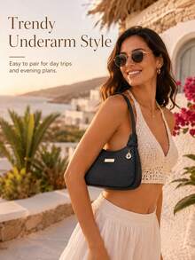 Women's Shoulder Bag, Fashionable And Versatile, Perfect Accessory For Wedding And Travel Seasons, Can Hold All Essentials - Multicolor - View 17