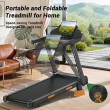 CURSOR FITNESS 17% Incline Treadmill With Home, Portable Treadmills For Home With Handle,Treadmills For Home And Office, 300 Lbs Weight Capacity. - 美規B型插(110-127V) - 查看 8