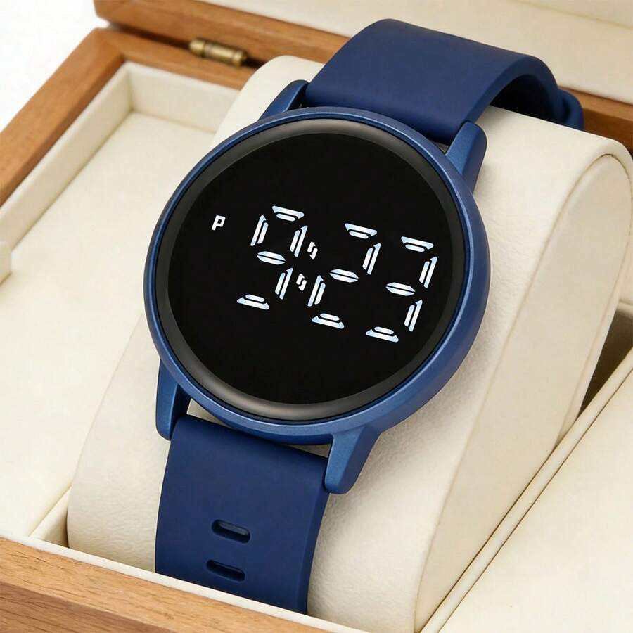 ZOEA TACTI WATCH FOR LADIES, TOUCH WATCH FOR WOMEN - Navy Blue - View 1
