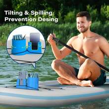 1pc 2 In 1 Anti Tilt SUP Cup And Phone Holder No Spill Drink Bottle Mount For Water Sports Paddle Board Kayak Canoe - Multicolor - View 5