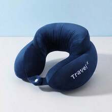 1pc Travel Pillow, U-Shaped Neck Pillow, Ultra-Lightweight Portable Headrest, Perfect For Airplane, Car, Home, Office, Sleep And Rest, Back To School Season - One Size Fits All - View 14