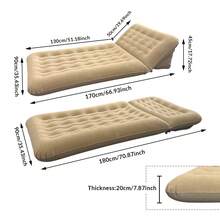 Outdoor Inflatable Mattress Multifunctional Portable Folding Camping Moisture-Proof Pad Bed Camping Sofa Bed - Triangle Back Air Mattress Without Pump - View 11