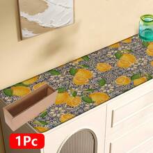 1pc, Home Decor, Lemon Pattern Print, Linen Kitchen Rug, Kitchen Mat, Floor Mat, Bathroom Mat, Door Mat, 3D Print Rectangular, Suitable For Living Room, Bedroom, Hallway, Bathroom, Laundry Room - Polyester Rug, Suitable For Indoor And Outdoor Home Decor - Multicolor - View 15