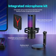 Professional USB Microphone, Cardioid Condenser Microphone With Noise Reduction And Volume Control, Plug And Play, Suitable For Gaming, Live Streaming, Podcast, Vlog, Studio Recording, Compatible With PC, Laptop, Android And IOS Smartphones - View 6
