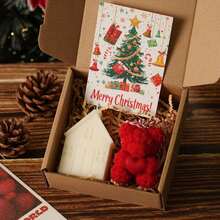 Christmas Holiday Gift Set. Shaped Scented Candles, Home Decor Figurines - 1PC - View 7