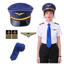 Vintage Cosplay Captain Themed Costume Accessories Set, Perfect Gift For Party Gatherings, Holiday Celebrations, Carnivals, Suitable For Cosplay Enthusiasts Party Gatherings - Multicolor - View 3