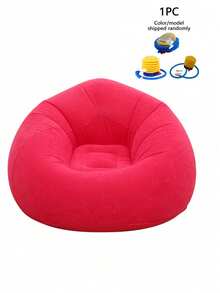 Inflatable Sofa Chair, Outdoor Portable Slouchy Sofa, Folding Sofa, Bean Bag Sofa Chair, Movie Night Sofa - Multicolor - View 13