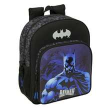 Safta Warner Bros | Large Backpack With Wheels Batman Compact Evolution Removable Washable, Padded Shoulder Straps And Ergonomic Back, Top Handle, Durable Zipper - Adapt - Junior (3) - View 2