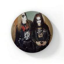 58mm Hot Rock Mayhem Band Soft Button Pin, Vintage Punk Style Badge, Bag Decoration Accessory, Fan Collectible, Gift For Friends - 58 mm - View 12