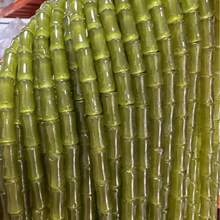 50颗6x12毫米小竹珠，适用于流苏、窗帘、DIY装饰、吊坠、项链、手链等。 - 彩色 - 查看 26