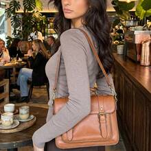 Women's Ribbed V-Neck Long Sleeve Knit Top, Medium Stretch, Suitable For Autumn And Spring Casual Wear - Khaki - View 4