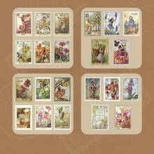 4pcs Vintage Postage Stamp Series Sticker Pack, Artistic Decorative Stickers For Scrapbooking, Planner, Journaling, DIY Arts And Crafts - 4 Sheets - View 16