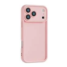 NcmRyu Liquid Silicone Phone Case Compatible With Apple 17 Pro/17 Pro Max, Full Coverage Silicone Protective Cover With Lens Protection, Liquid Shockproof - Pink - View 3