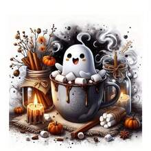 1/2/3PCS Halloween Ghost Pattern Heat Transfer Stickers DIY Iron-On Patches Durable Plastic T-Shirt Making Pillow Decoration Multi-Color Durable Washable Plastic DIY Stickers Suitable For Backpacks Throw Pillows Pants Sofa Covers Waterproof Fade-Resistant T-Shirt Printing Patches Image Only - Multicolor - View 2