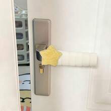 2PCS Star Door Handle Protector, Soft Anti-Collision Cover, Universal Left & Right Anti-Static Doorknob Bumper Guard, Door Knob Sleeve For Kitchen, Bathroom & Bedroom - View 7